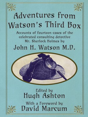 cover image of Adventures from Watson's Third Box
